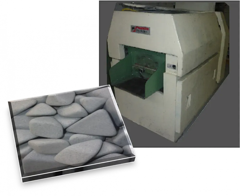 tribofinition de pierres